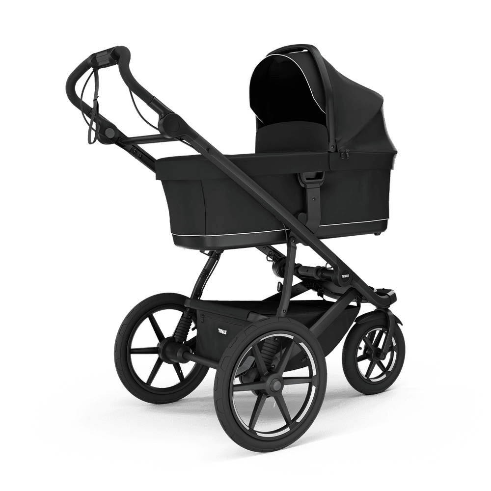 Kinderwagen all-terrain - Thule Urban Glide 3 - 2 in 1 Bundle Urban Glide + Bassinet - Black On Black