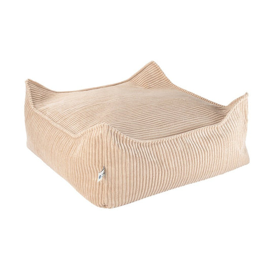 Brown Sugar Square Ottoman