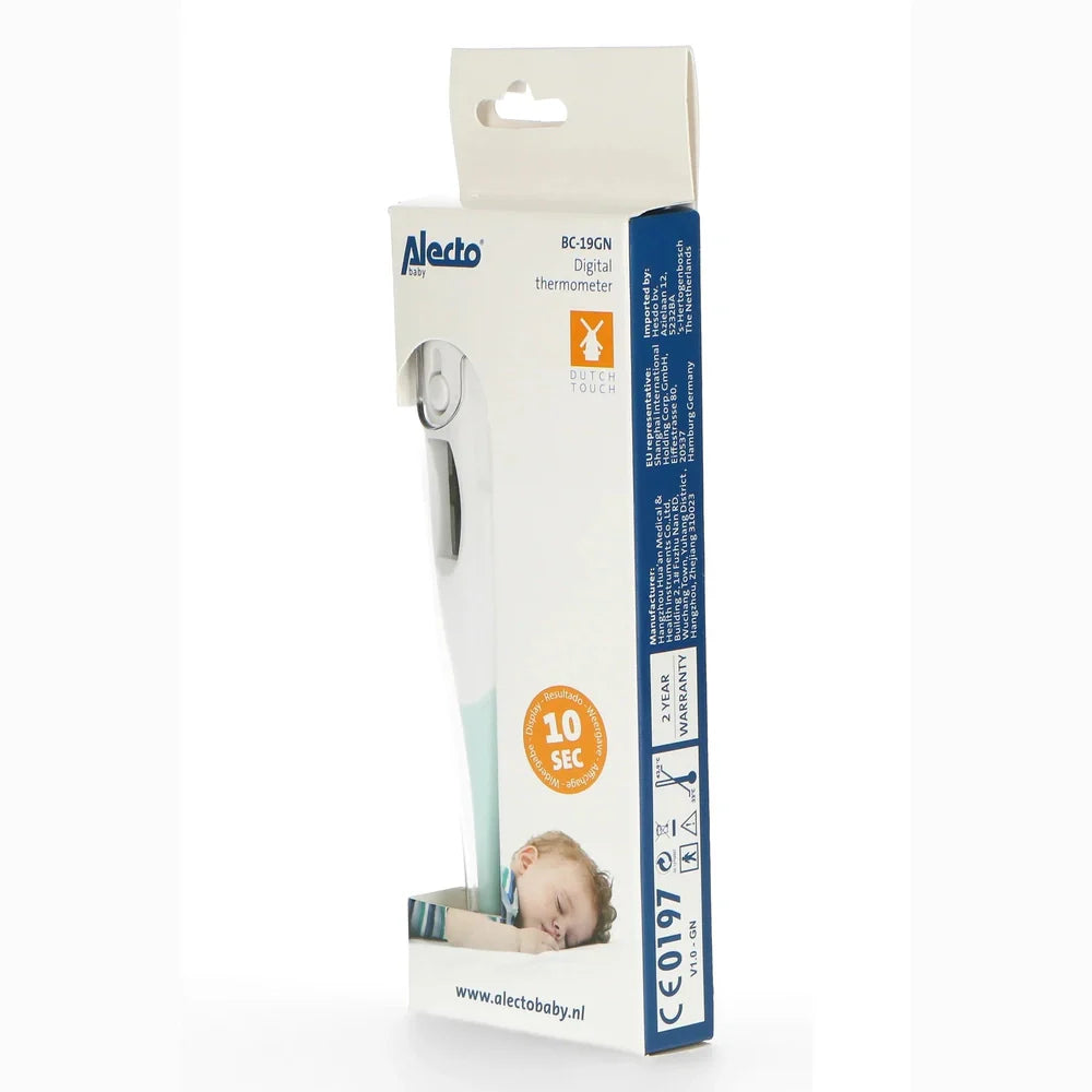 Alecto Koortsthermometer Digitaal - Wit / Groen