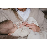 Koeka Wiegdeken Cotton Fleece Malaga Warm White - Wiegdekentje 75x100 cm
