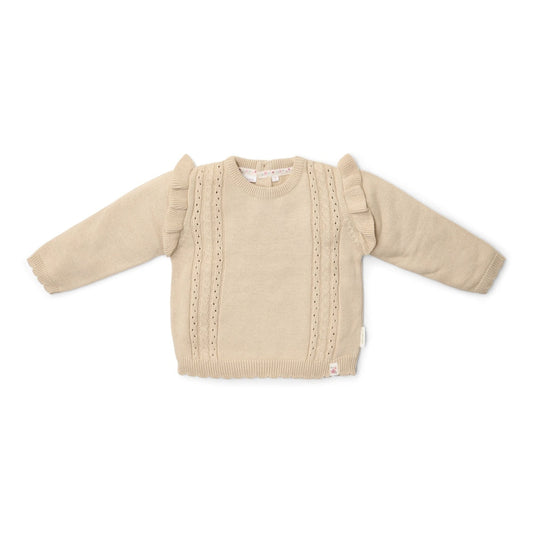 Little Dutch Gebreide Sweater - Sand