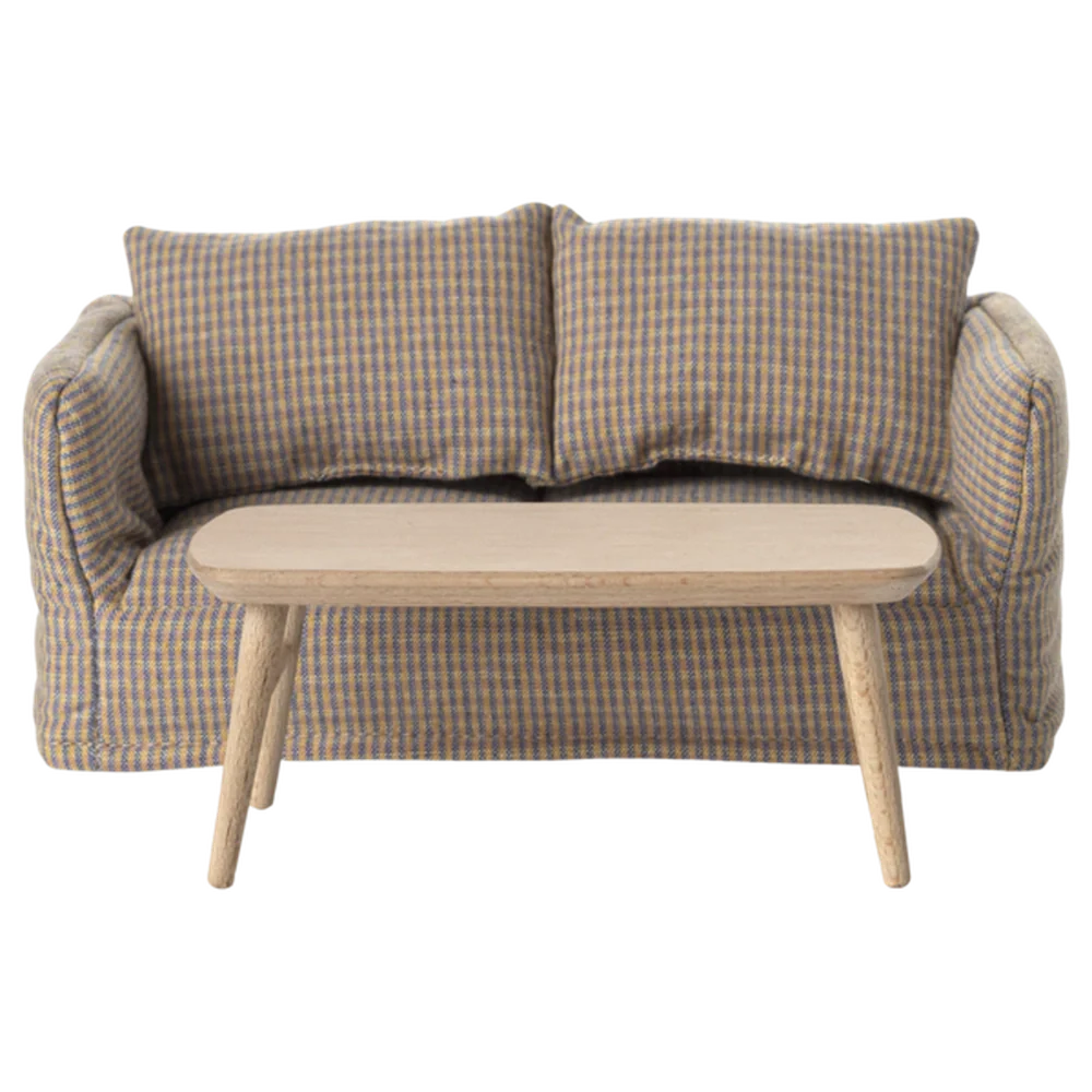 Maileg Miniatuur Koffietafel Muis - Natuur