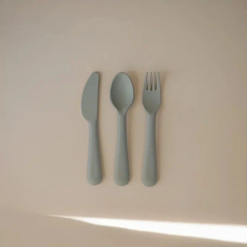 Mushie Bestekset - Sage