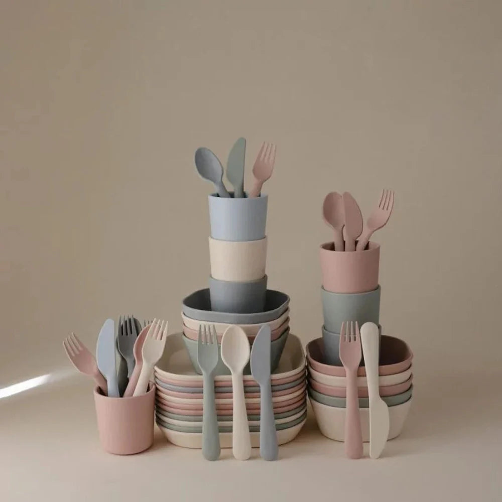 Mushie Bestekset - Sage