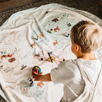 Play & Go Worldmap Colour Opbergzak en Speelmat