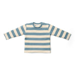 Little Dutch T-shirt Lange Mouwen Met Strepen - Stone Blue