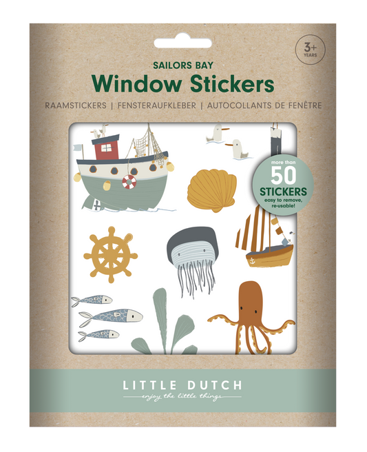 Little Dutch Raamstickers - Sailors Bay